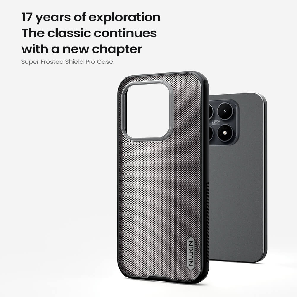 Чехол-крышка NILLKIN для Xiaomi 17 (серия Frosted shield Pro Clear)